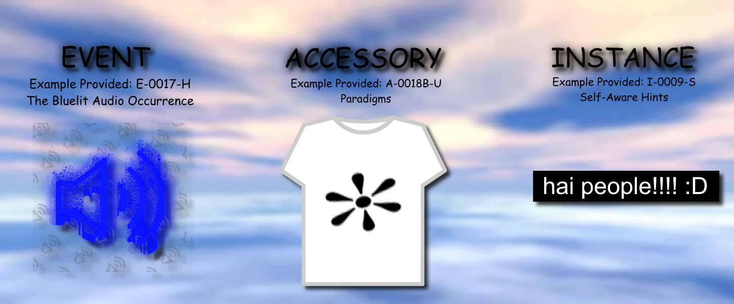 Examples of Event, Accessory, and Instance Deviations.