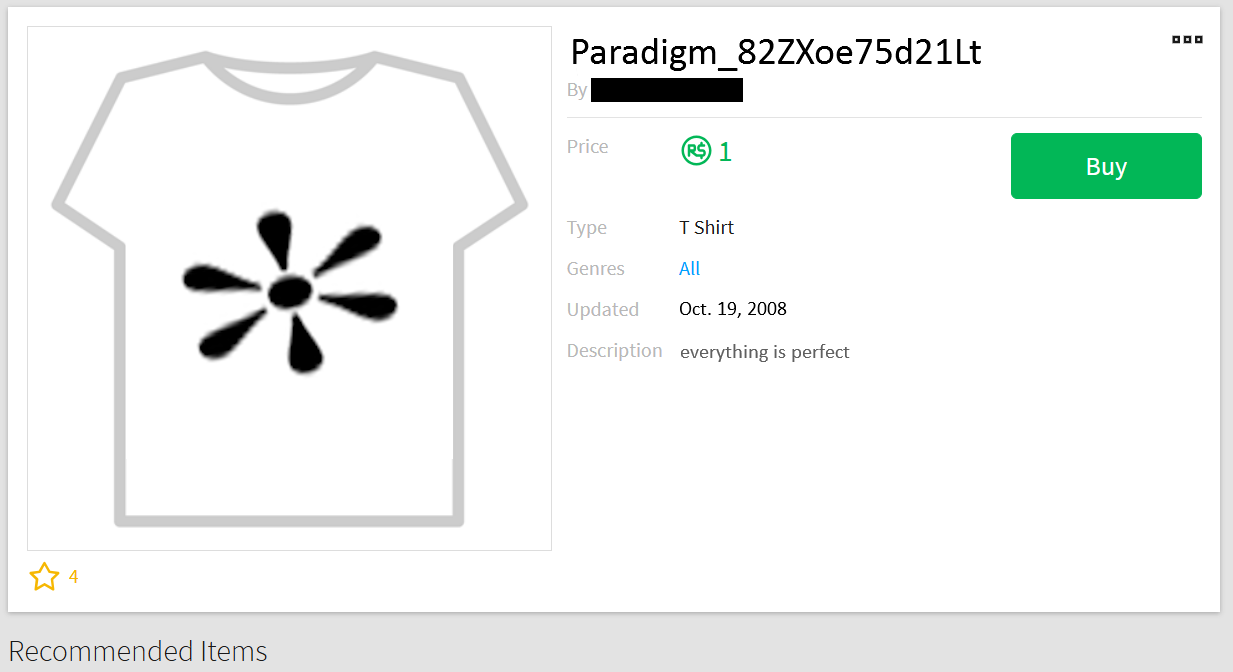 Paradigm T-Shirt Page